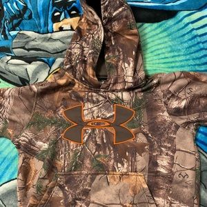Under Armour Boys Realtree Camo Hoodie